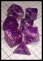 Dice : Dice - Dice Sets - Clear with Purple Swirl and Glitter by Find Pleasure in it - Temu Mar 2024